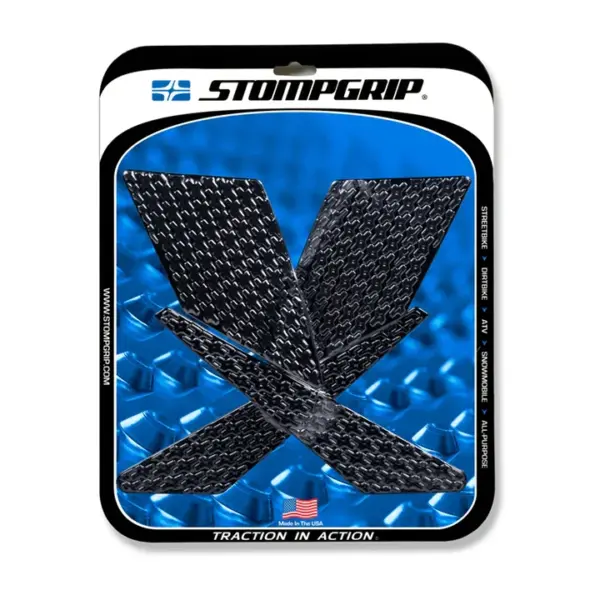 Stompgrip schwarz, Icon, für Kawasaki KLX250, 2009-2020, KLX300, 2021-2025 ab Bj. 2009 - 2020