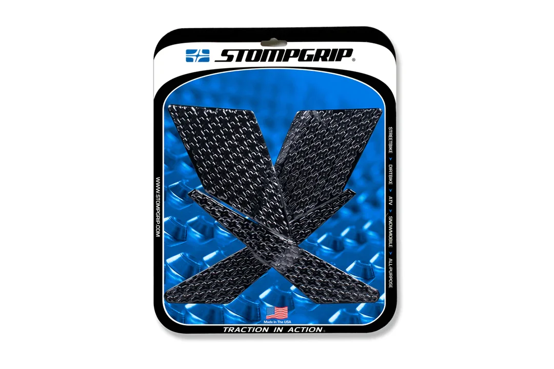 Stompgrip schwarz, Icon, für Kawasaki KLX250, 2009-2020, KLX300, 2021-2025 ab Bj. 2009 - 2020