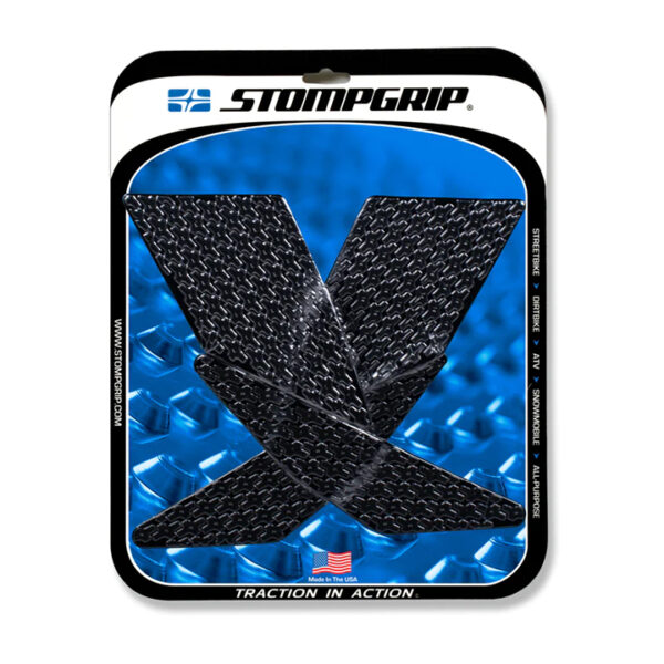 Stompgrip schwarz, Icon, für Yamaha, MT09 Tracer, 2015 ab Bj. 2015 - 2017