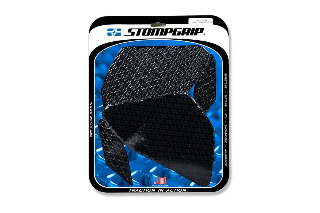 Stompgrip schwarz, Icon, für Yamaha YZF-R3, YZF-R25, 2015-2018 ab Bj. 2015 - 2018