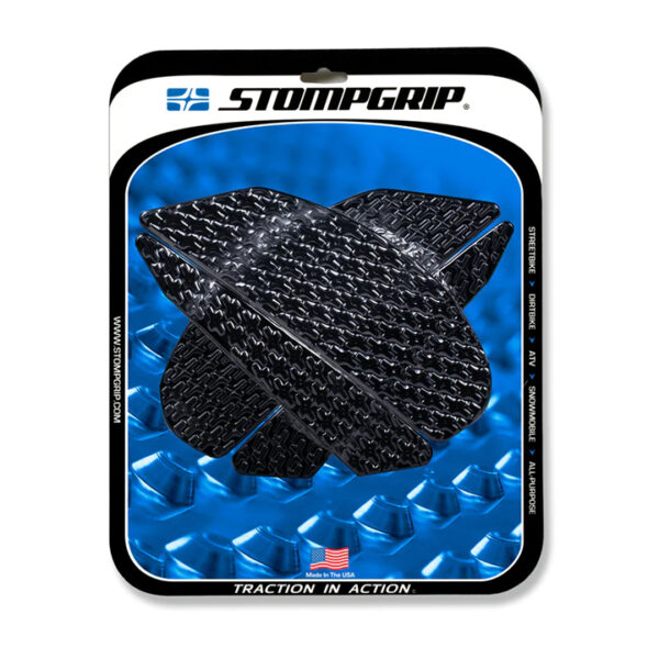 Stompgrip schwarz, Icon, für Kawasaki Z800, 2013-2016 ab Bj. 2013 - 2016
