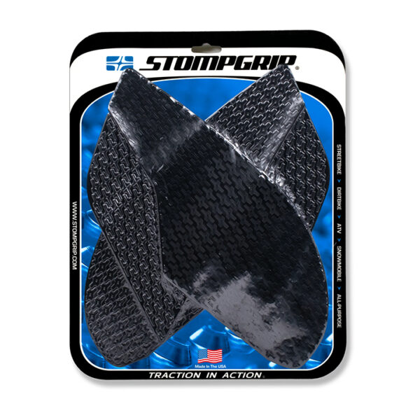 Stompgrip schwarz, Icon, für Suzuki SV650, 2016-2025, SV650 S, 2016-2020, SV650 X, 2019-2020 ab Bj. 2021 - 2025