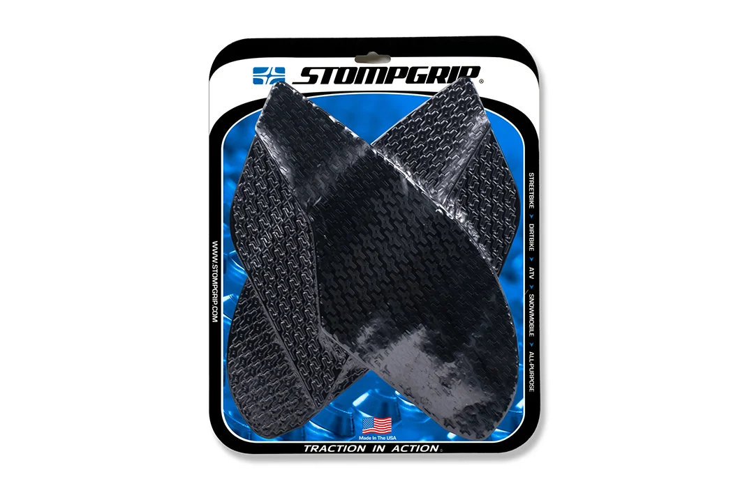 Stompgrip schwarz, Icon, für Suzuki SV650, 2016-2025, SV650 S, 2016-2020, SV650 X, 2019-2020 ab Bj. 2021 - 2025