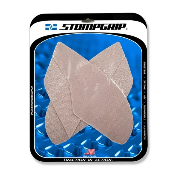 Stompgrip klar, Icon, für Suzuki SV650, 2016-2025, SV650 S, 2016-2020, SV650 X, 2019-2020 ab Bj. 2021 - 2025