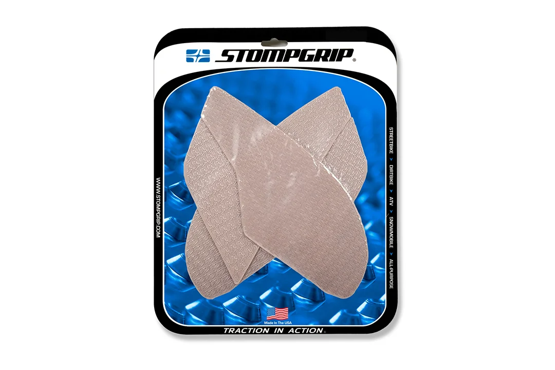 Stompgrip klar, Icon, für Suzuki SV650, 2016-2025, SV650 S, 2016-2020, SV650 X, 2019-2020 ab Bj. 2021 - 2025