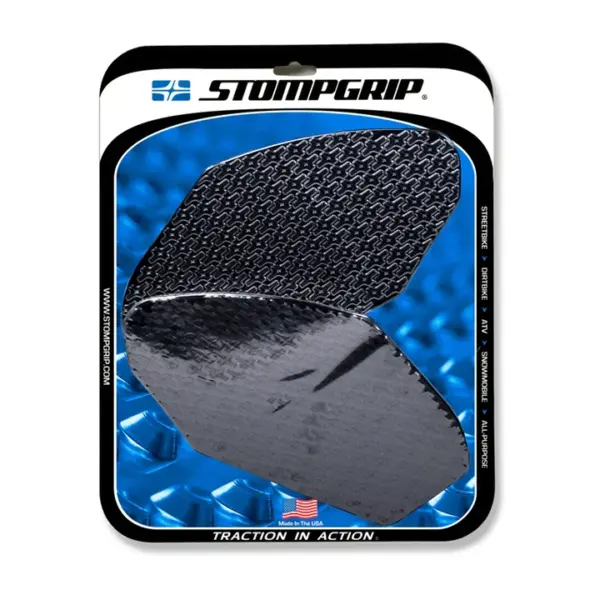 Stompgrip schwarz, Icon, für Kawasaki, Ninja 650, Z650, 2017-2025, Z400, 2019-2025 ab Bj. 2017 - 2019