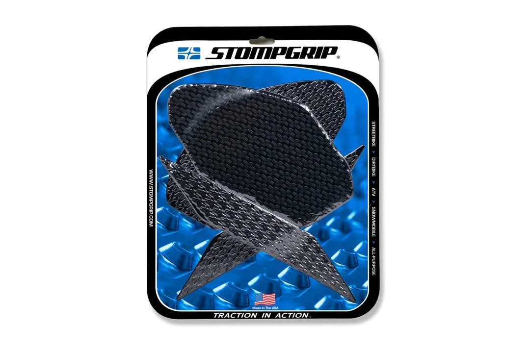 Stompgrip schwarz, Icon, für Kawasaki Ninja 400, 2018-2024 ab Bj. 2018 - 2021