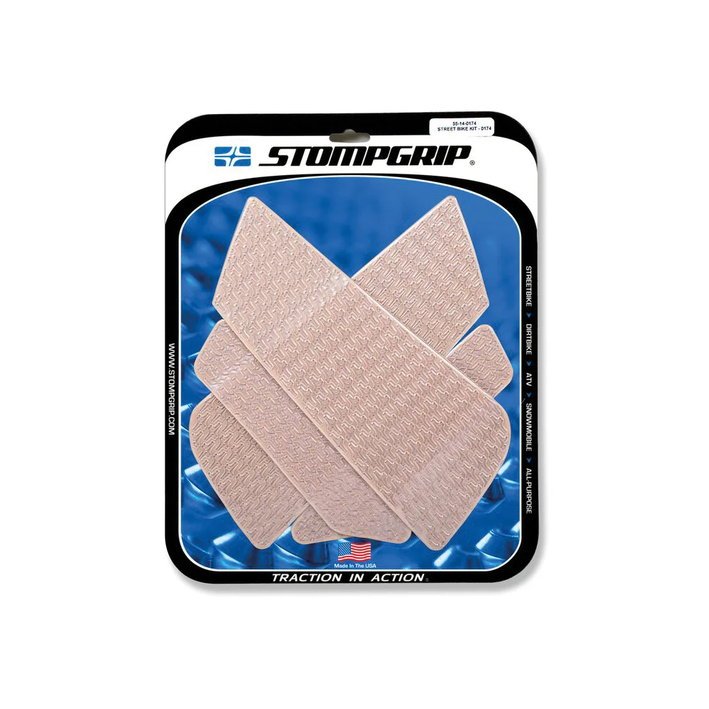 Stompgrip Traction Pads klar, für BMW F850GS Adventure, 2000-2024, M1000XR, 2024-2025, S1000XR, 2020-2025 ab Bj. 2020 - 2021