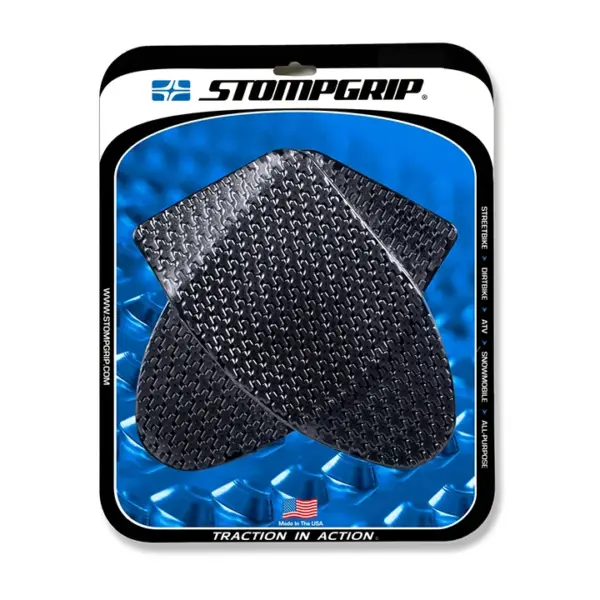 Stompgrip zwart, Icon, voor Suzuki GSX1300R Hayabusa, modeljaar 2022-2025.