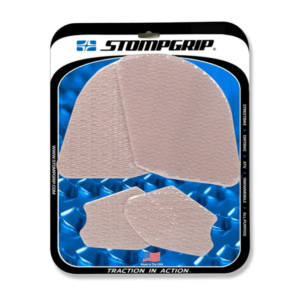 Stompgrip Tank Pad klar, Icon, Streetbike Tank Kit für Panigale V4 (R, S, SP) und Streetfighter V4 (S, SP) ab Bj. 2022 - 2024