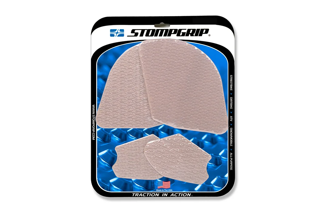 Stompgrip Tank Pad klar, Icon, Streetbike Tank Kit für Panigale V4 (R, S, SP) und Streetfighter V4 (S, SP) ab Bj. 2022 - 2024