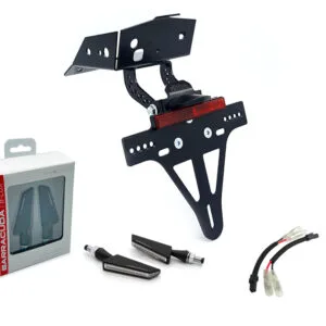 Kennzeichenhalter-Blinker-Kit SQ-LED (vorne + hinten) für KTM 690 SMC R ab Modelljahr 2019