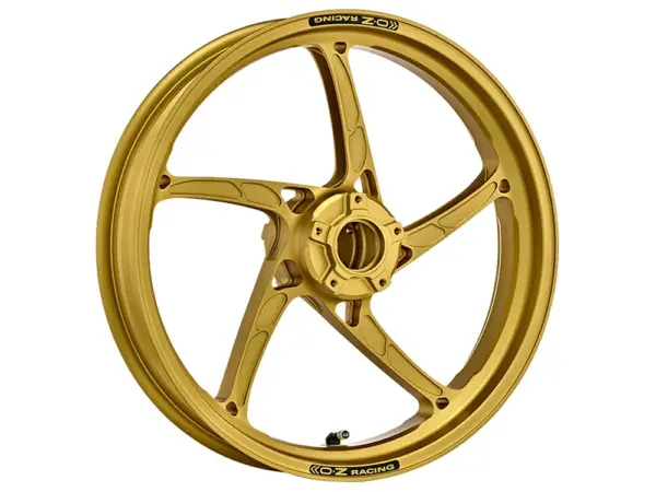 OZ Piega R Aluminium vorne in goldfarben matt für Ducati Monster, Streetfighter, Supersport, 1098, 1198, 749, 999, Desmosedici
