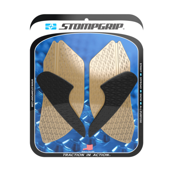 Stompgrip Traction Pads hybrid, für Ducati Panigale 1199 (Superleggera), 1299 R (Final Edition), S, 899, 959, V2 955 (siehe Verwendungsliste) ab Bj. 2014 - 2014