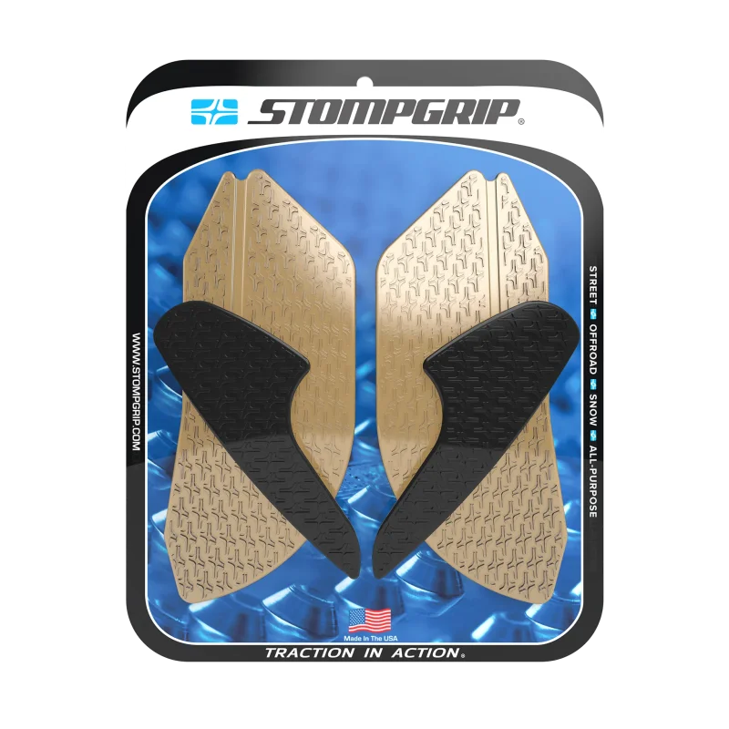 Stompgrip Traction Pads hybrid, für Ducati Panigale 1199 (Superleggera), 1299 R (Final Edition), S, 899, 959, V2 955 (siehe Verwendungsliste) ab Bj. 2014 - 2014