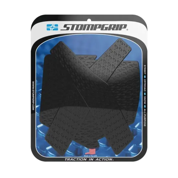 Stompgrip Tank Pad schwarz, Icon, Streetbike Tank Kit - Tank Seiten, für Honda CRF300L, CRF300LRA Rally, 2021-2025 ab Bj. 2021 - 2024