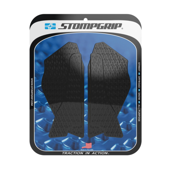 Stompgrip Tank Pad schwarz, Icon, Streetbike Tank Kit - Tank Seiten, für Ducati, Multistrada V4 Rally 2022-2025 ab Bj. 2022 - 2025