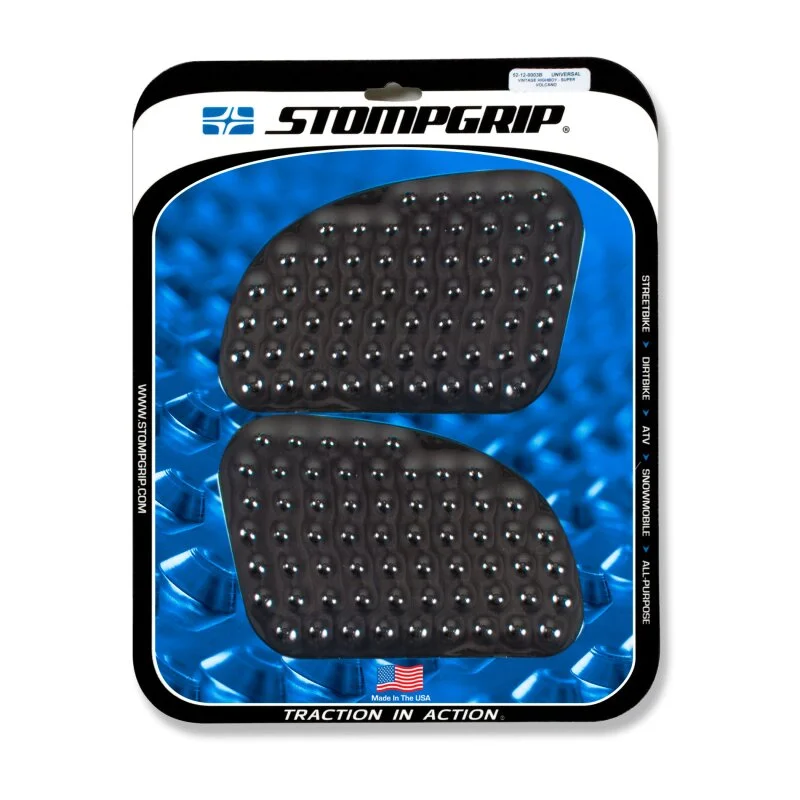 Stompgrip Traction Pads schwarz, für BMW R12 S / nine T,2024-2025, Ducati Sport 1000, 2006-2009, Honda Monkey 125, 2019-2024, Moto Guzzi V100 Mandello, 2022-2023 ab Bj. 2024 - 2025