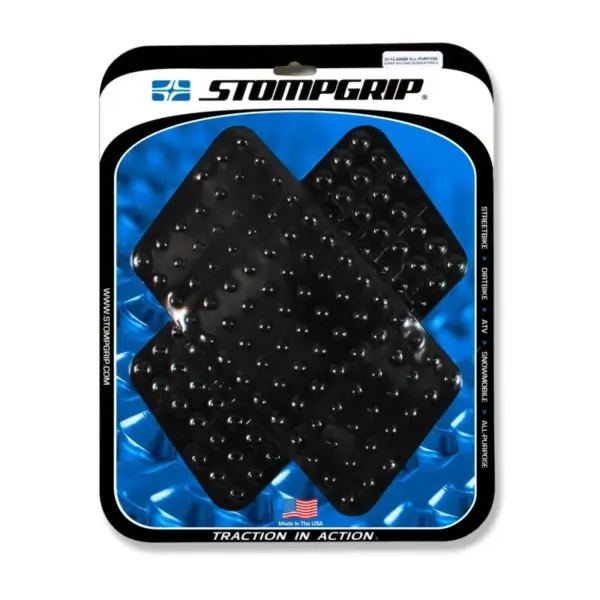 Stompgrip Universal groß schwarz, Super Volcano für Honda ST1300, 2002-2012, XRV750 African Twin, 2000-2003 und Yamaha XT1200Z Super Tenere (Worldcrosser), 2012-2015 ab Bj. 2002 - 2012