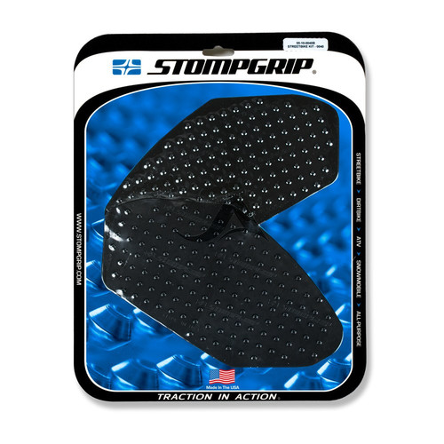 Stompgrip schwarz, Volcano, für Kawasaki, Ninja 650, Z650, 2017-2025, Z400, 2019-2025 ab Bj. 2017 - 2019