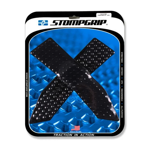 Stompgrip schwarz, Volcano, für BMW, K1600 (B,GT,GTL), 2018-2025, K1600 Grand America, 2019-2025 und Honda, VFR1200X, 2010-2017 ab Bj. 2019 - 2025