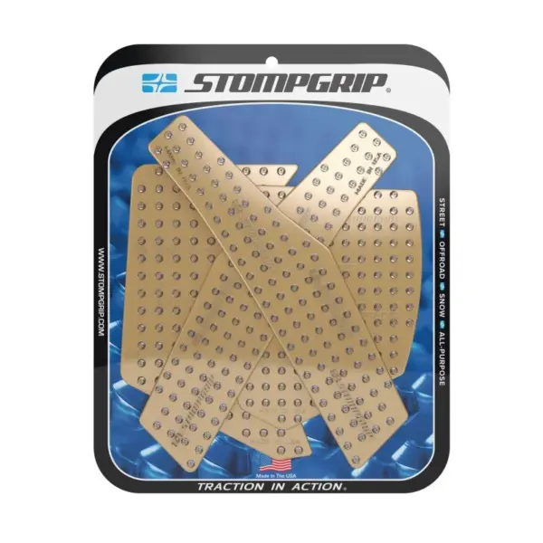 Stompgrip Tank Pad klar, Volcano, Streetbike Tank Kit - Tank Seiten, für Honda CRF300L / CRF300LRA Rally, 2021-2025 ab Bj. 2021 - 2024