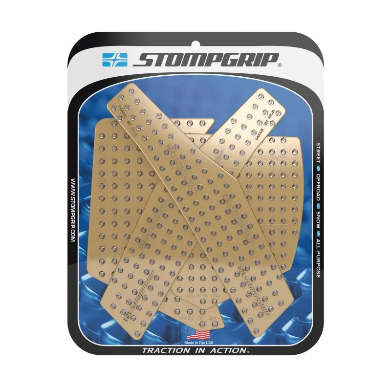 Stompgrip Tank Pad klar, Volcano, Streetbike Tank Kit - Tank Seiten, für Honda CRF300L / CRF300LRA Rally, 2021-2025 ab Bj. 2021 - 2024