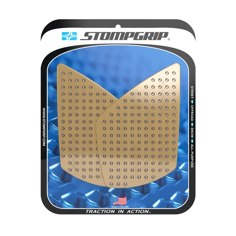 Stompgrip Tank Pad klar, Volcano, Streetbike Tank Kit für