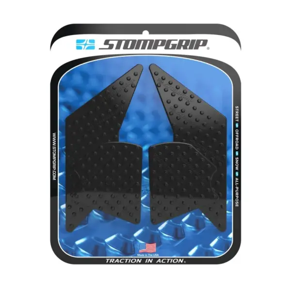 Stompgrip Tank Pad schwarz, Volcano, Streetbike Tank Kit für Yamaha, Tenere 700, 2021-2025 ab Bj. 2021 - 2022