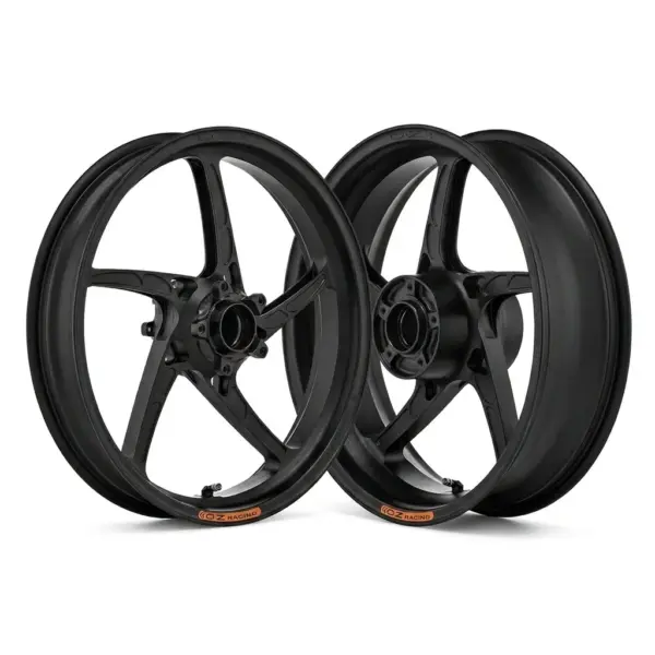 OZ Piega Aluminium Satz in schwarz glänzend für Yamaha YZF-R1, RN09, 2002-2003 ab Bj. 2002 - 2003