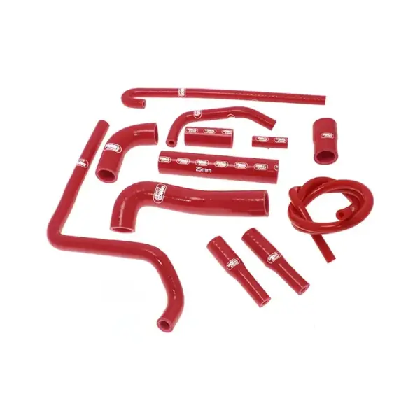 SAMCO SPORT Siliconschlauch Kit rot für MV Agusta F4 1000 Modelljahr 2001-2009