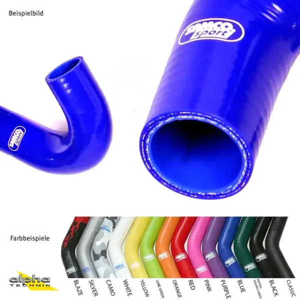 SAMCO SPORT Siliconschlauch Kit weiß für MV Agusta F4 1000 Modelljahr 2001-2009