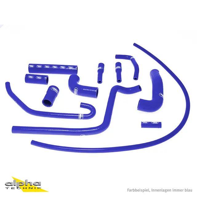 SAMCO SPORT Siliconschlauch Kit blau für MV Agusta Brutale 750 910 989R Modelljahr 2001-2012