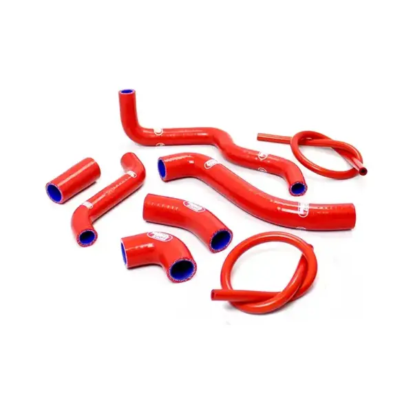 SAMCO SPORT Siliconschlauch Kit rot für Aprilia RSV1000 RSV1000 Tuono Modelljahr 1998-2005