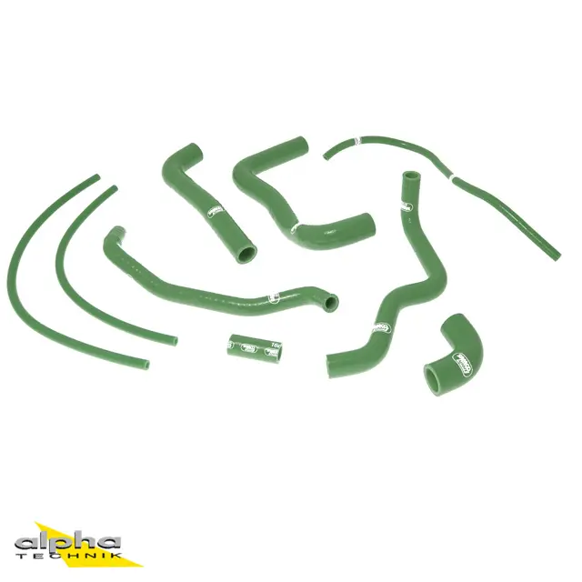 SAMCO SPORT Siliconschlauch Kit B.R.green für Aprilia RSV1000R Tuono 1000R Factory Modelljahr 2004-2010