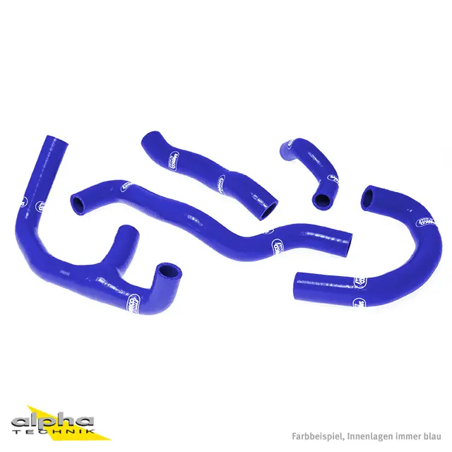 SAMCO SPORT Siliconschlauch Kit blau für Aprilia RS250 Modelljahr 1994-2003