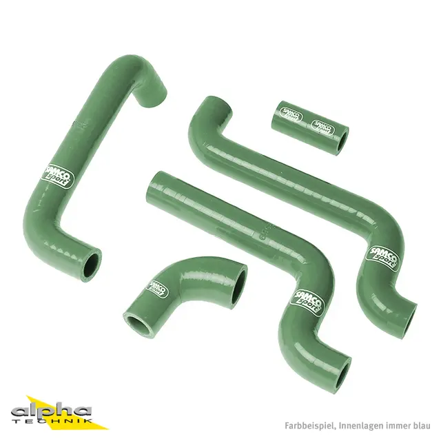 SAMCO SPORT Siliconschlauch Kit B.R. green für Aprilia RS125 Modelljahr 1999-2012