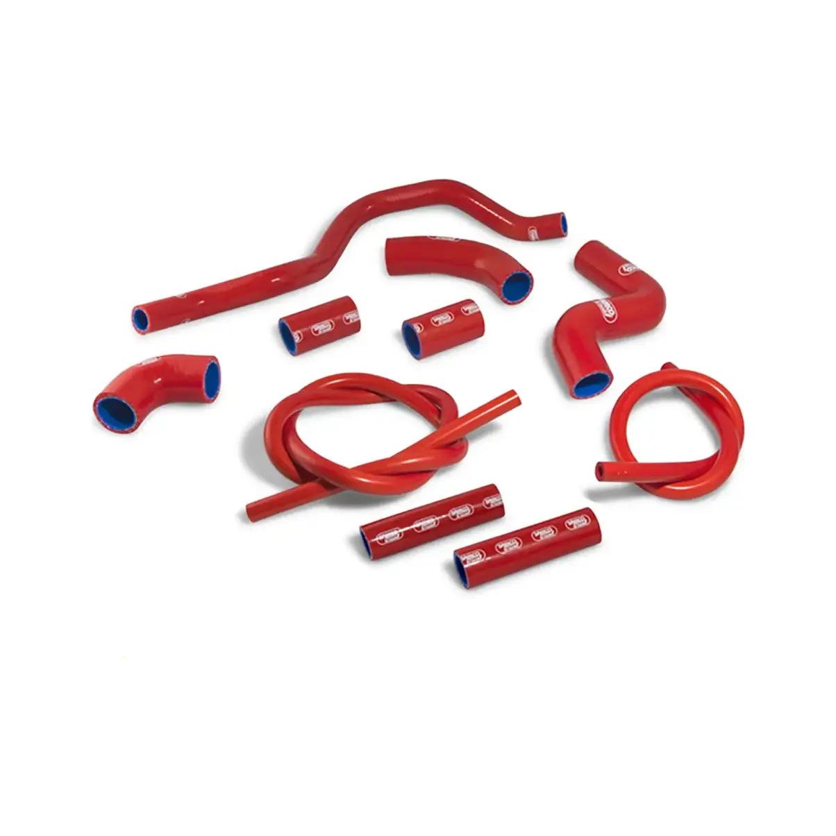 SAMCO SPORT Siliconschlauch Kit rot für Aprilia RSV4 (R / RF / RR / Factory), 2009-2025