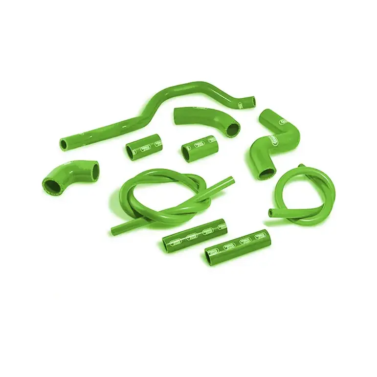 SAMCO SPORT Siliconschlauch Kit grün für Aprilia RSV4 (R / RF / RR / Factory), 2009-2025