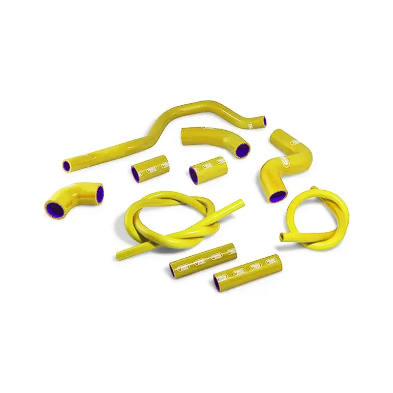 SAMCO SPORT Siliconschlauch Kit gelb für Aprilia RSV4 (R / RF / RR / Factory), 2009-2025
