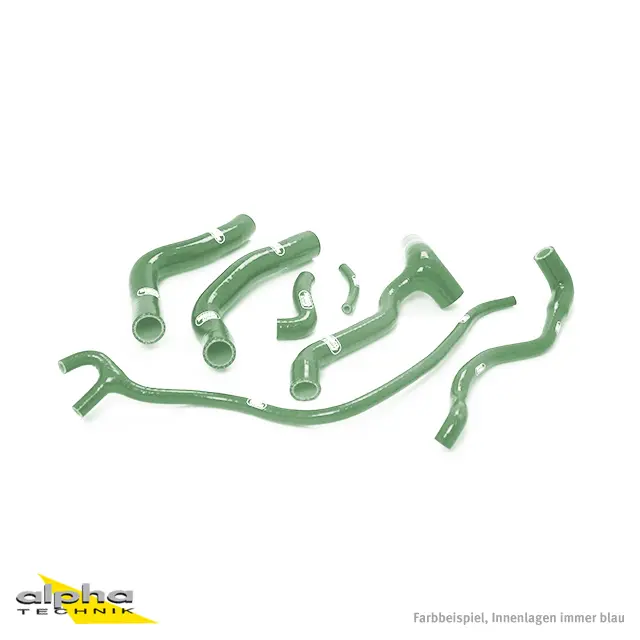 SAMCO SPORT Siliconschlauch Kit B.R. green für Aprilia SMV750 Dorsoduro Modelljahr 2007-2017