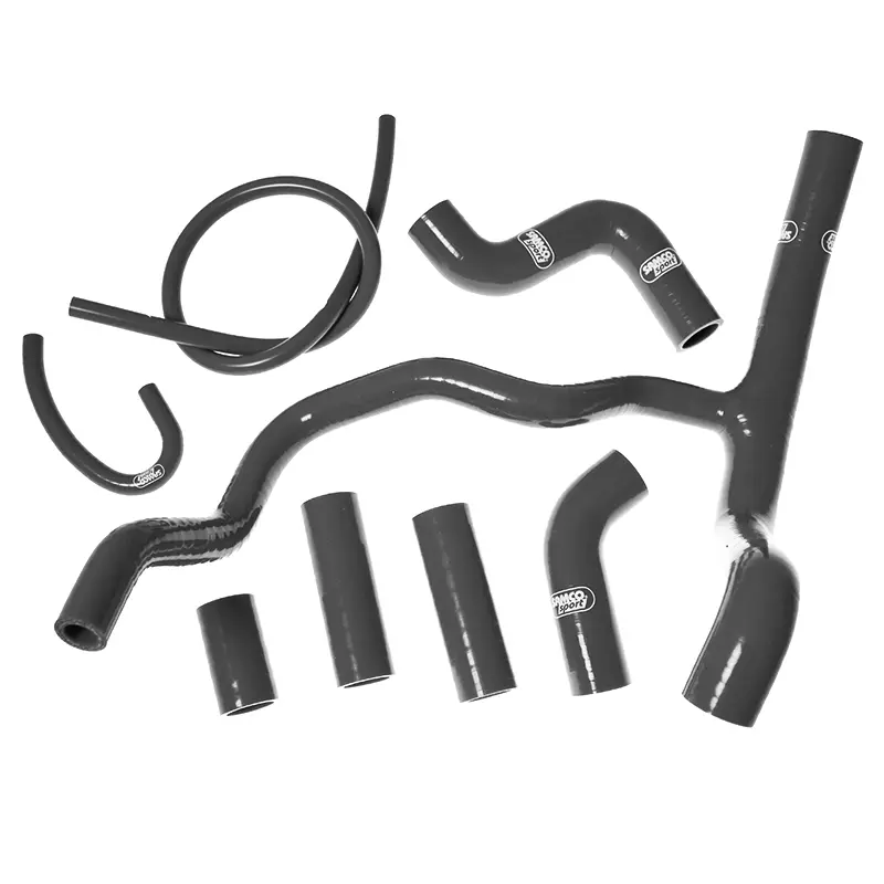 SAMCO SPORT Siliconschlauch Kit gunmetal grey für Aprilia Tuono V4 (R / RR / Factory), 2011-2025