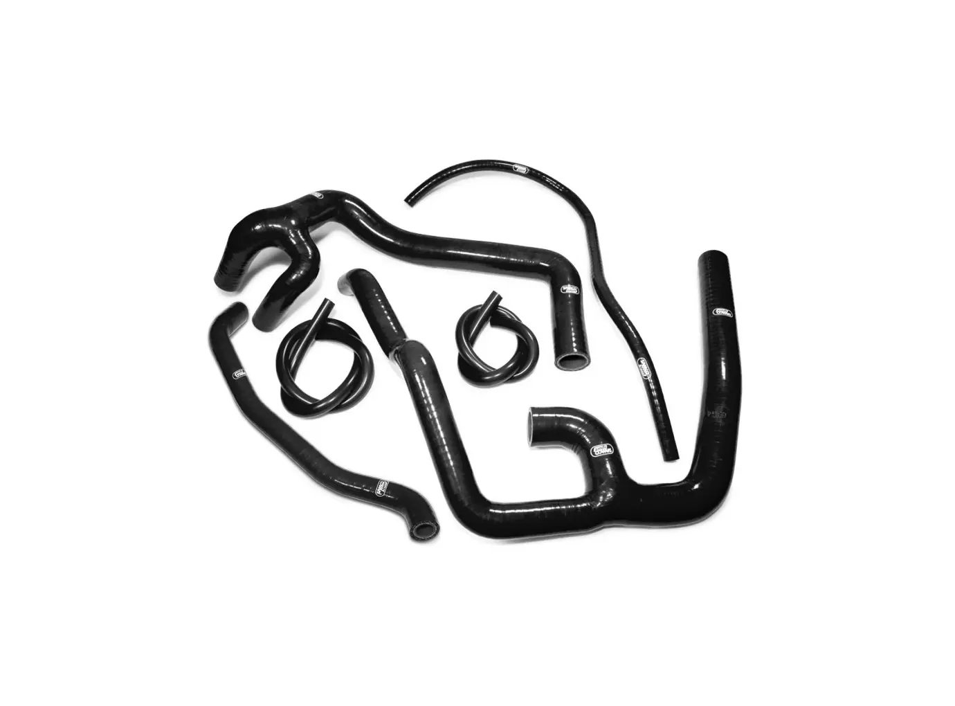 Samco Sport Silikonschlauch Kit schwarz Aprilia RSV1000R Modelljahr 2004-2009
