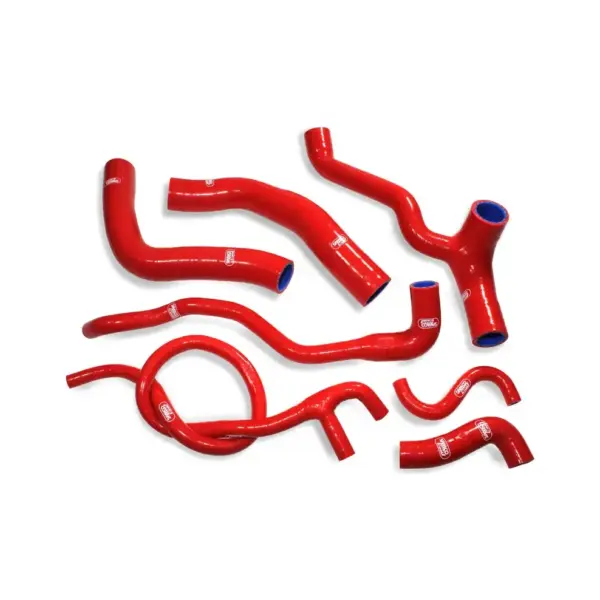 SAMCO SPORT Siliconschlauch Kit rot für Aprilia SL750 Shiver Modelljahr 2007-2017