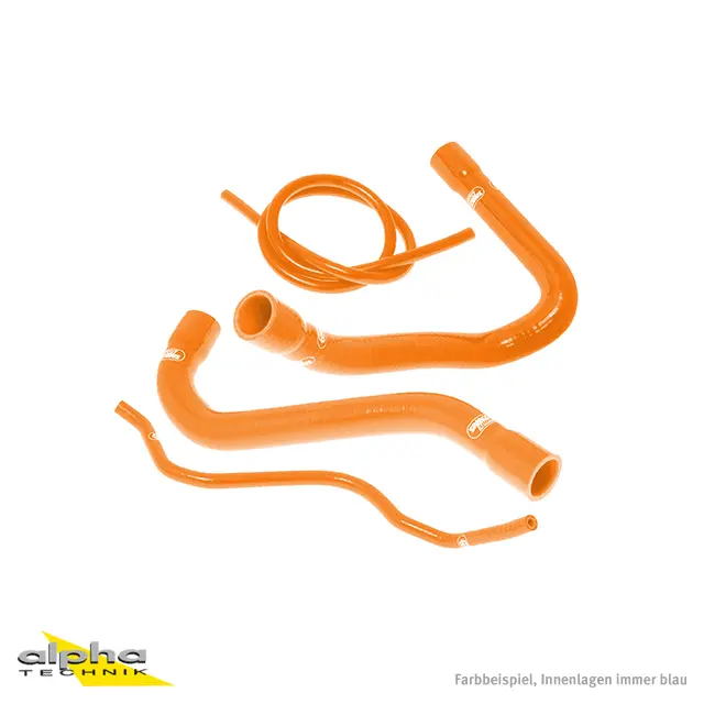 SAMCO SPORT Siliconschlauch Kit orang für BMW S1000RR S1000R S1000XR HP4 Modelljahr 2009-2019