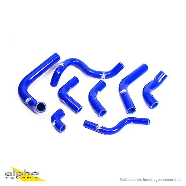 SAMCO SPORT Siliconschlauch Kit blau für Ducati 748 S SP SPS Biposto 916 S SP SPS Biposto 996 S SPS Biposto Modelljahr 1995-2003