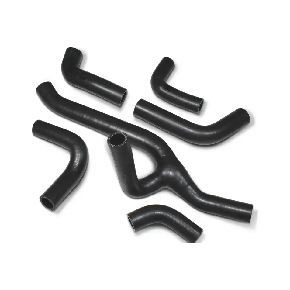 SAMCO SPORT Siliconschlauch Kit classic schwarz matt für Ducati 851 888 Modelljahr 1992-1995