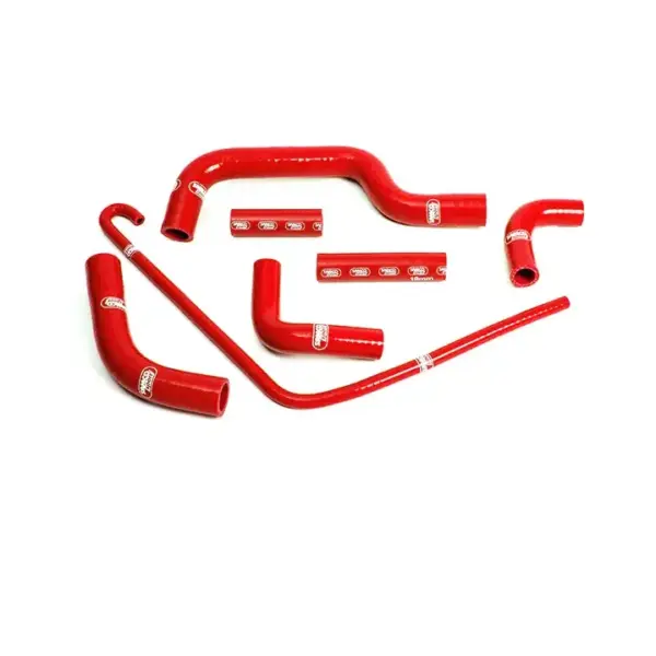 SAMCO SPORT Siliconschlauch Kit rot für Duacti Monster S4 S4R Modelljahr 2001-2008