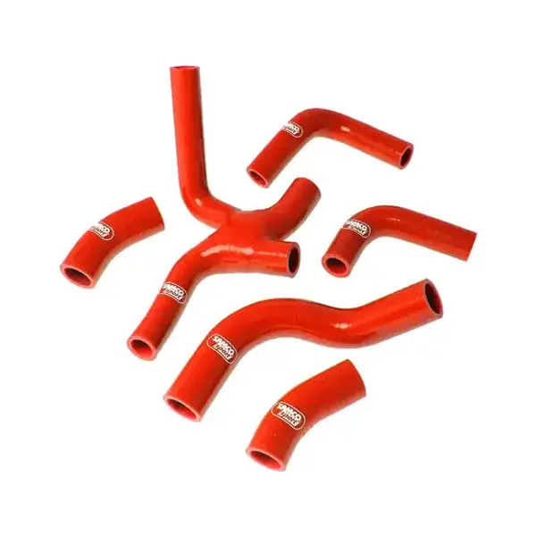 SAMCO SPORT Siliconschlauch Kit rot für Ducati 851 888 Modelljahr 1987-1991