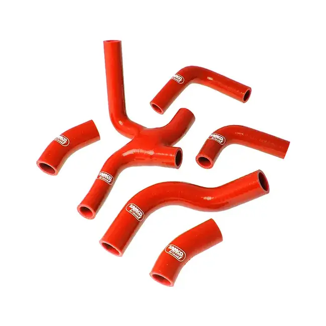 SAMCO SPORT Siliconschlauch Kit rot für Ducati 851 888 Modelljahr 1987-1991